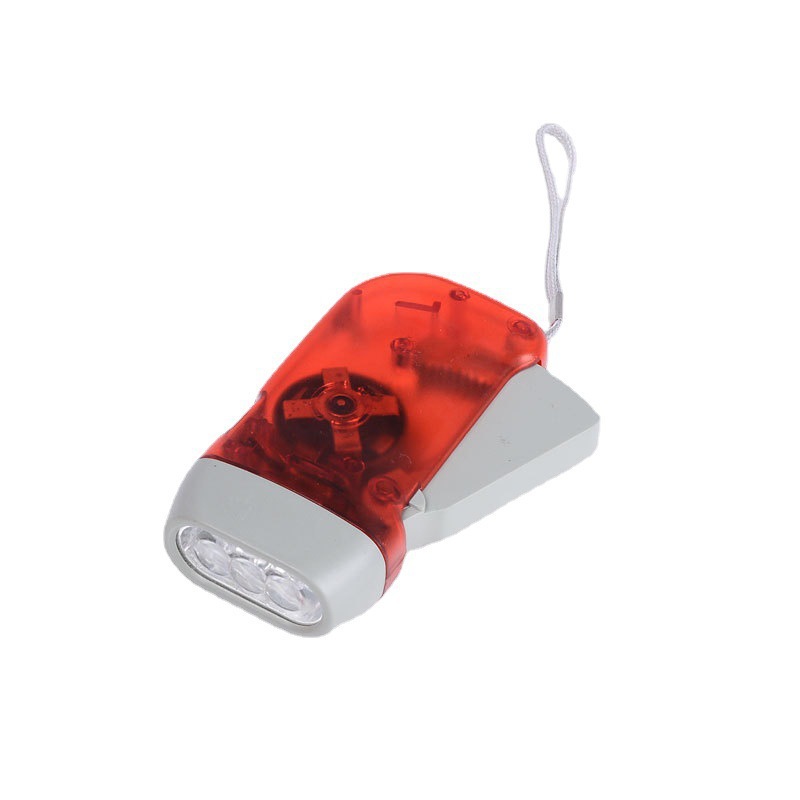 Crank Press Flashlight