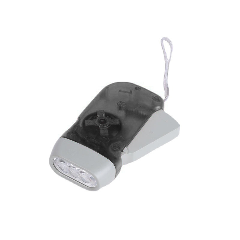 Crank Press Flashlight
