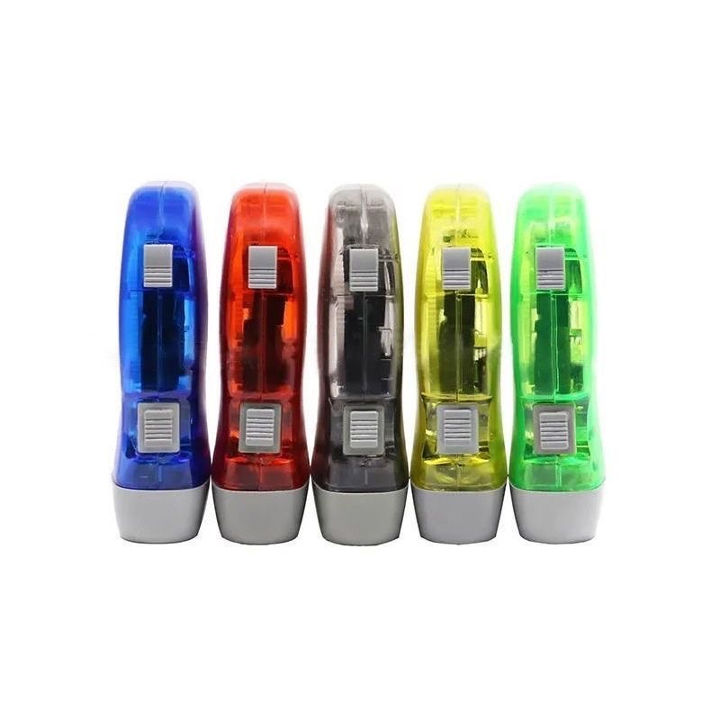 Crank Press Flashlight