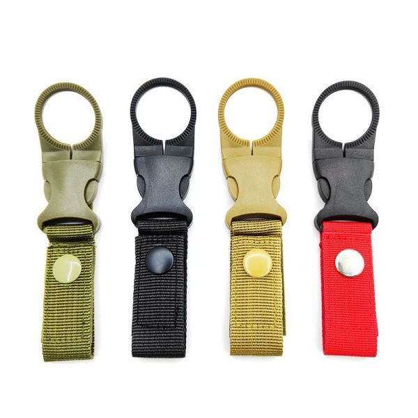 Tactical Nylon Webbing Water Bottle Clip