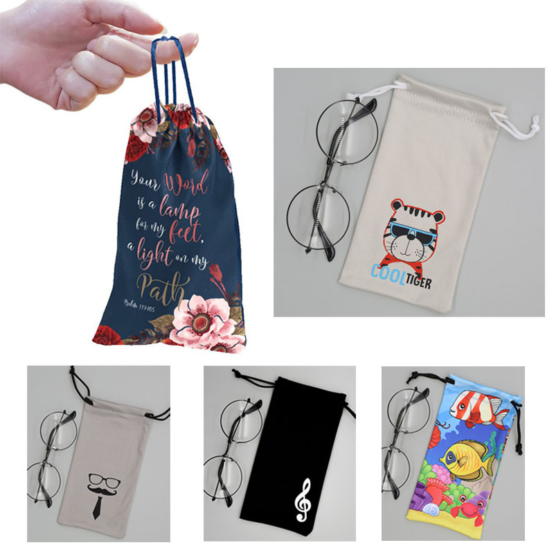 Microfiber Drawstring Pouch