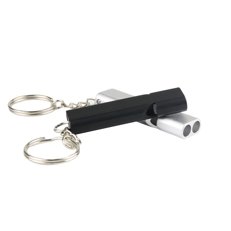 Aluminum Dual Tube Whistle