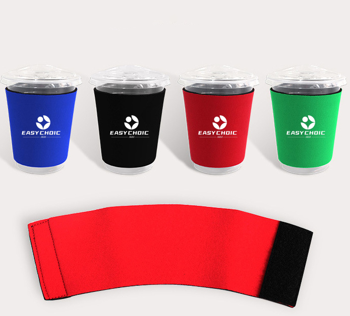 Neoprene Cup Sleeve with Magic Tape