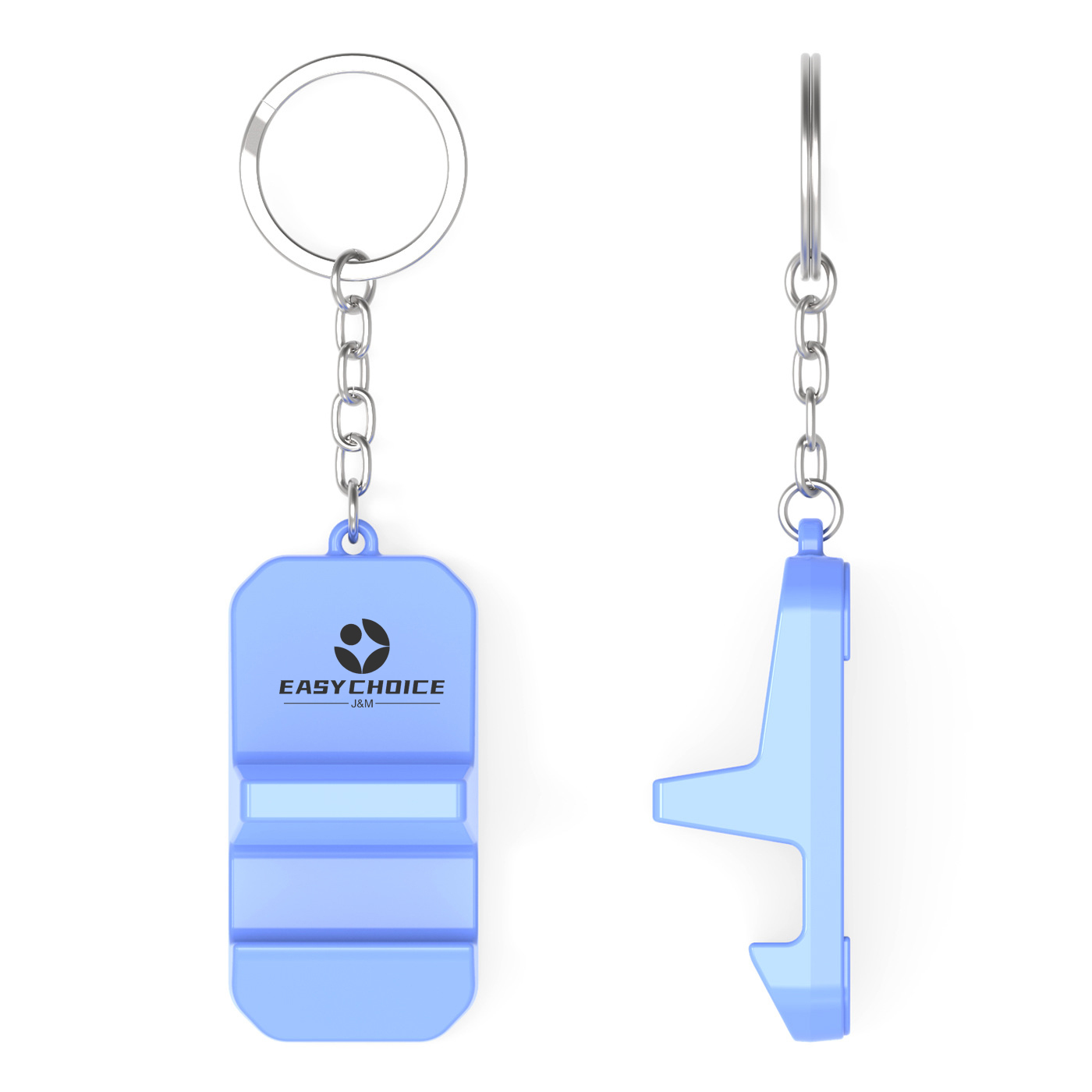 Silicone Keychain Phone Stand