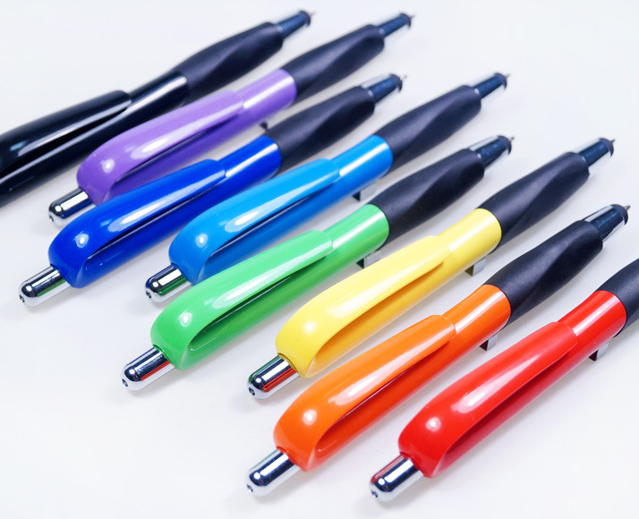 Plastic Stylus Ballpoint Pen