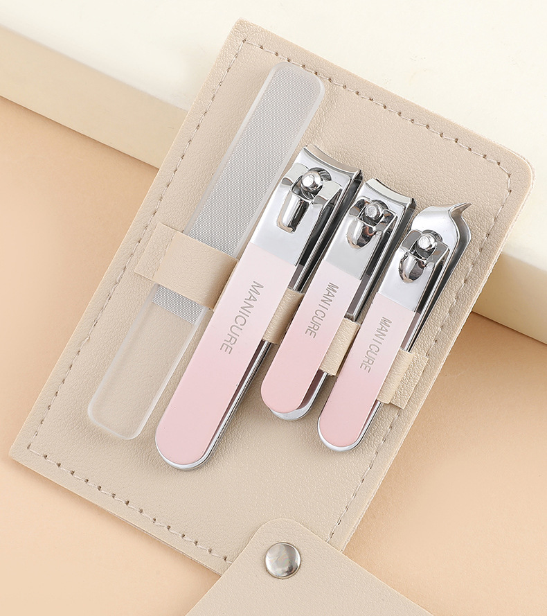 4 Piece Nail Clipper Set