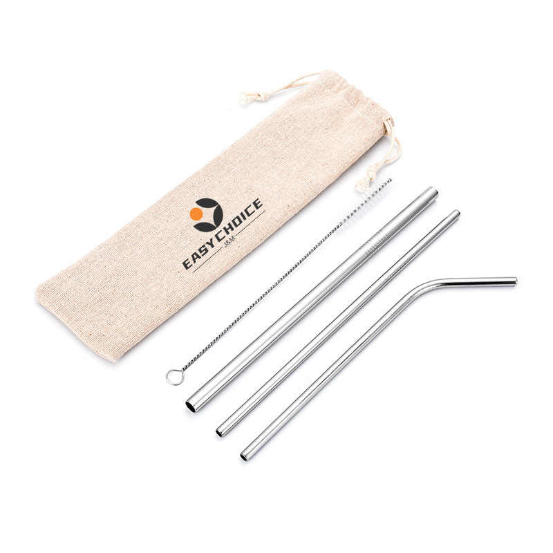 Stainless Steel Straw Set