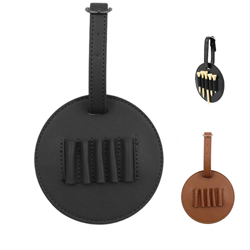 Leather Golf Tee Holder