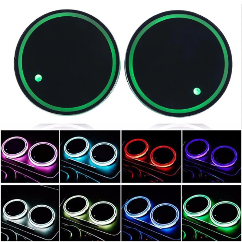 LED Car Cup Holder Coaster