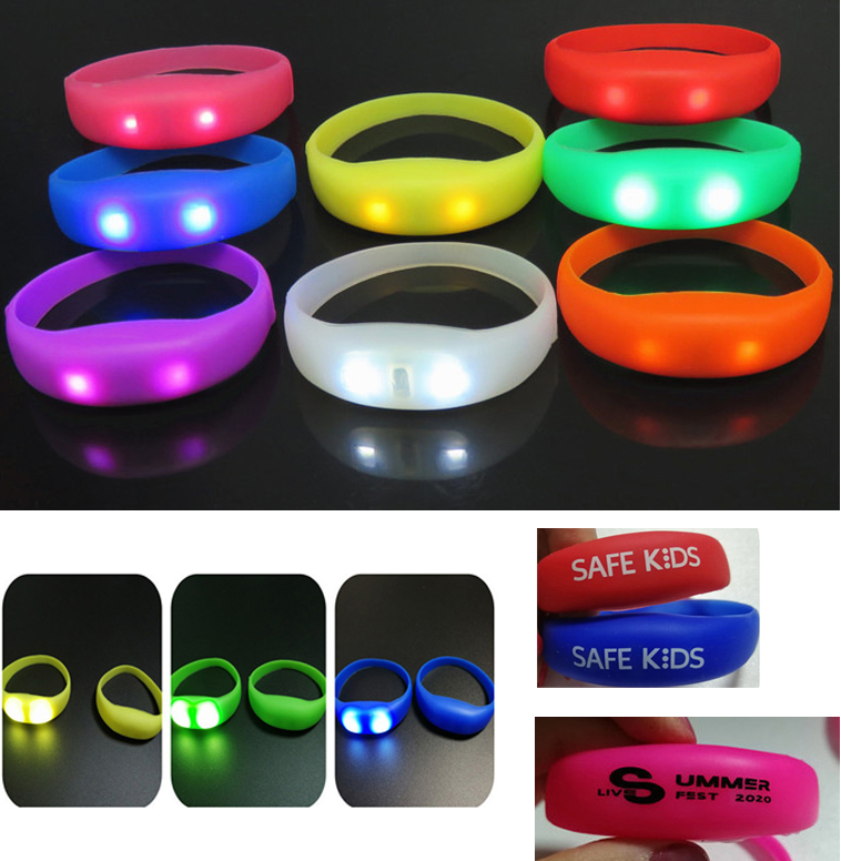 Silicone Flashing Bracelet