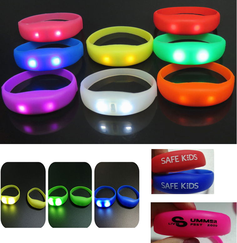 Silicone Flashing Bracelet