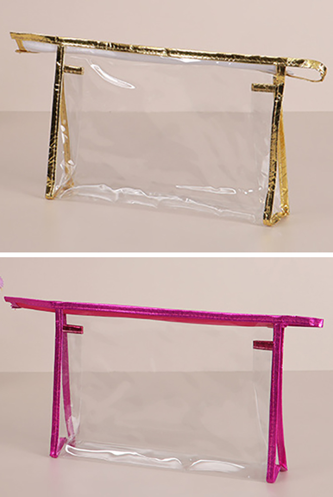 Transparent PVC Zipper Tote Bag