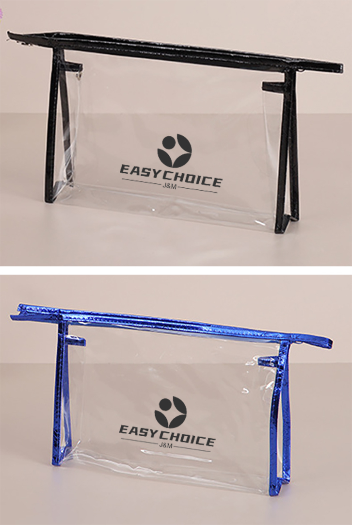 Transparent PVC Zipper Tote Bag