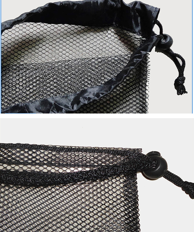 Polyester Mesh Drawstring Pouch