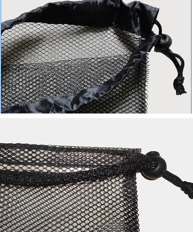 Polyester Mesh Drawstring Pouch