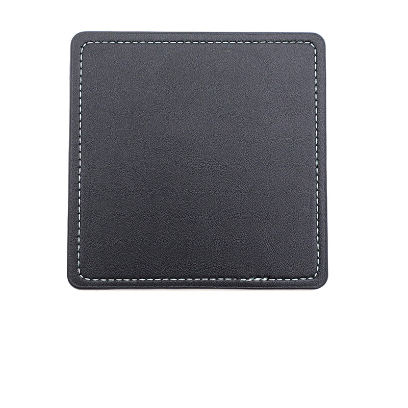 Square PU Leather Coaster