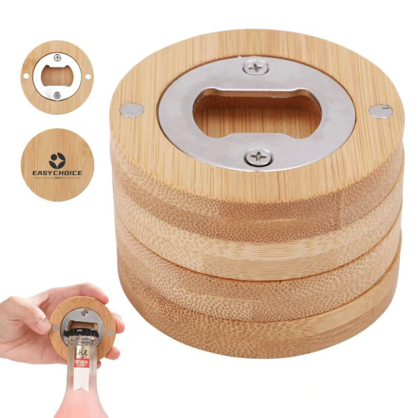 Bamboo Wood Bottle Opener