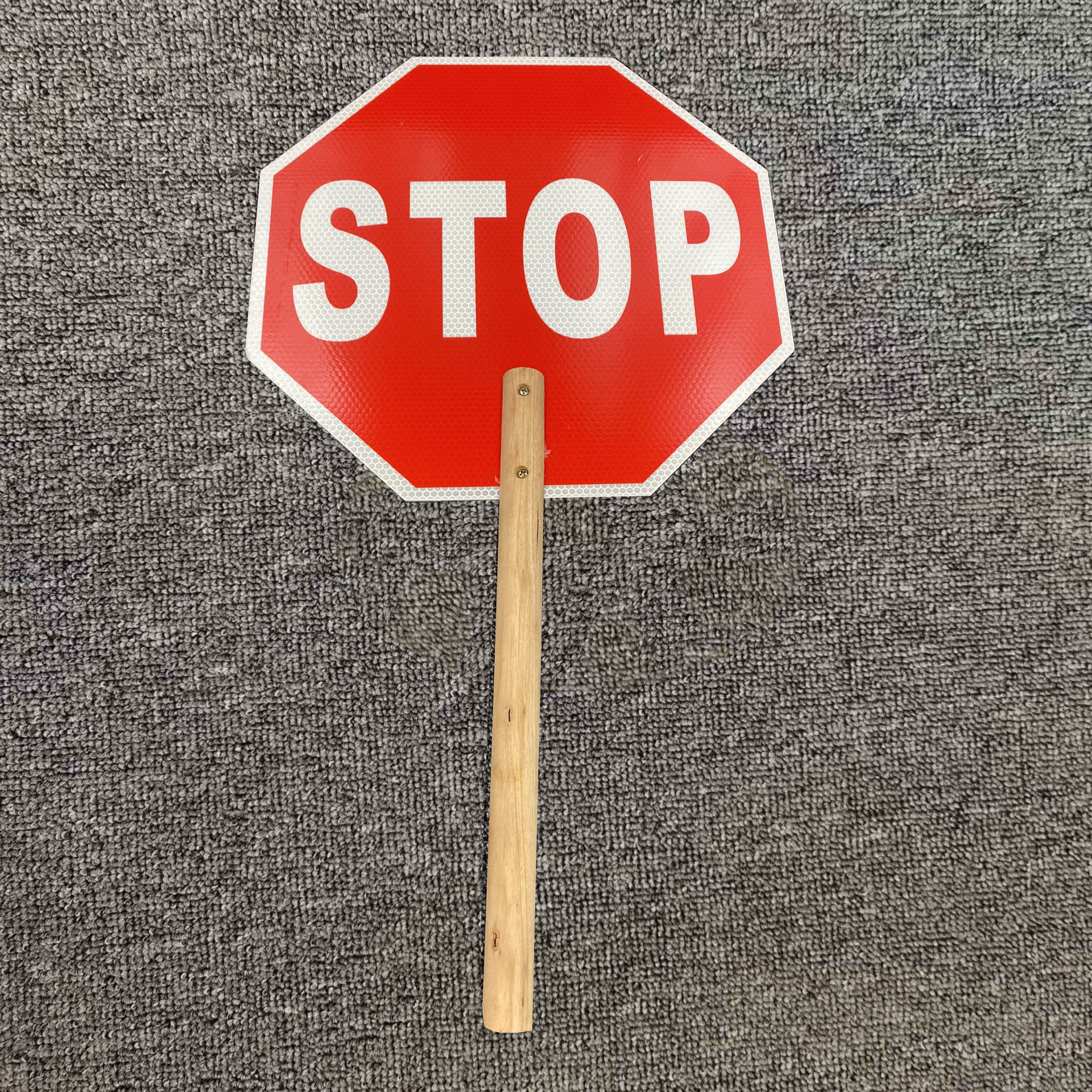 STOP/SLOW Handheld Warning Sign