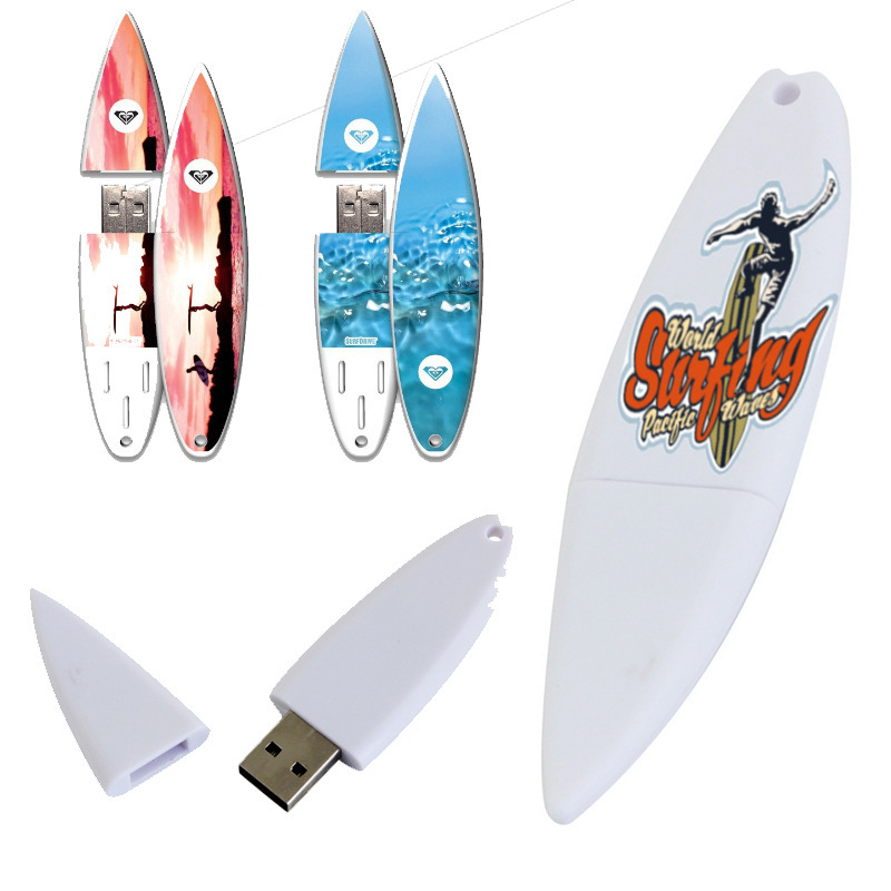 32GB PVC Surfboard Flash Drive