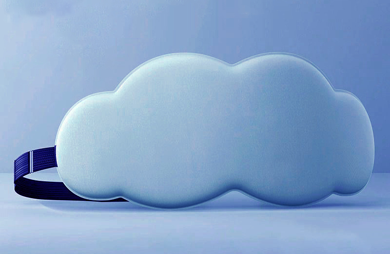 Cloud-Shaped Eye Mask
