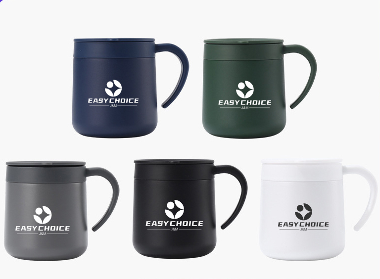 10 Oz Stainless Steel Mug with Lid