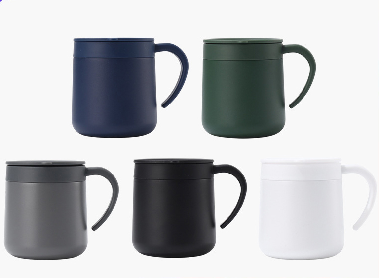 10 Oz Stainless Steel Mug with Lid