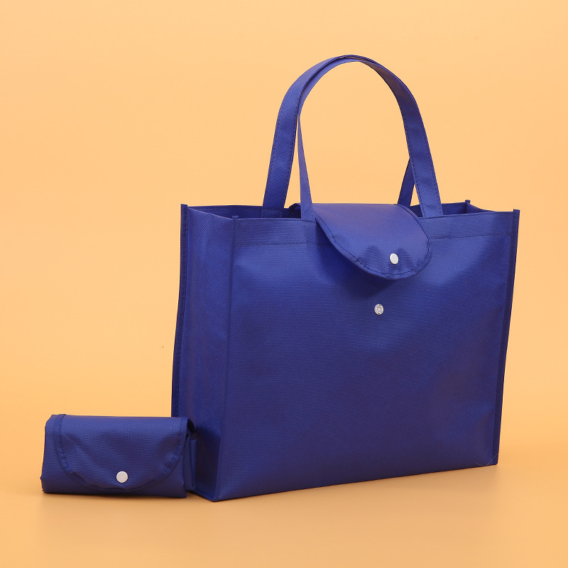 Button Non-Woven Tote Bag