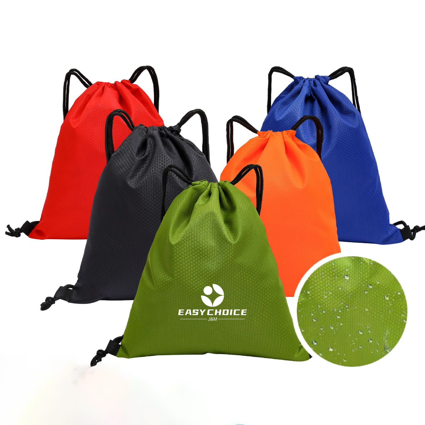 Oxford Drawstring Backpack