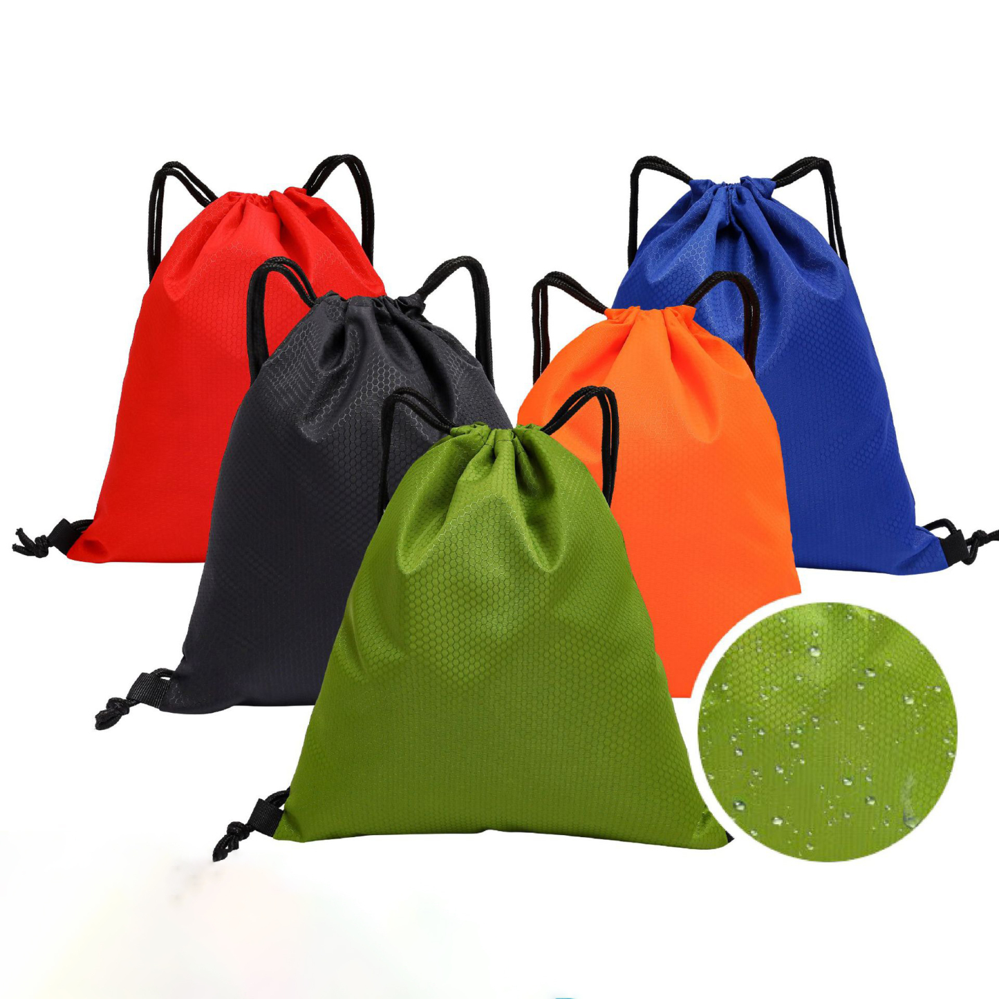 Oxford Drawstring Backpack