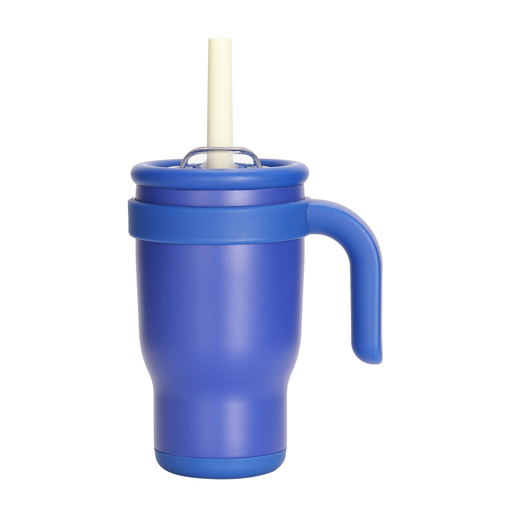 Double Layer 14oz Stainless Steel Insulated Handle Cup