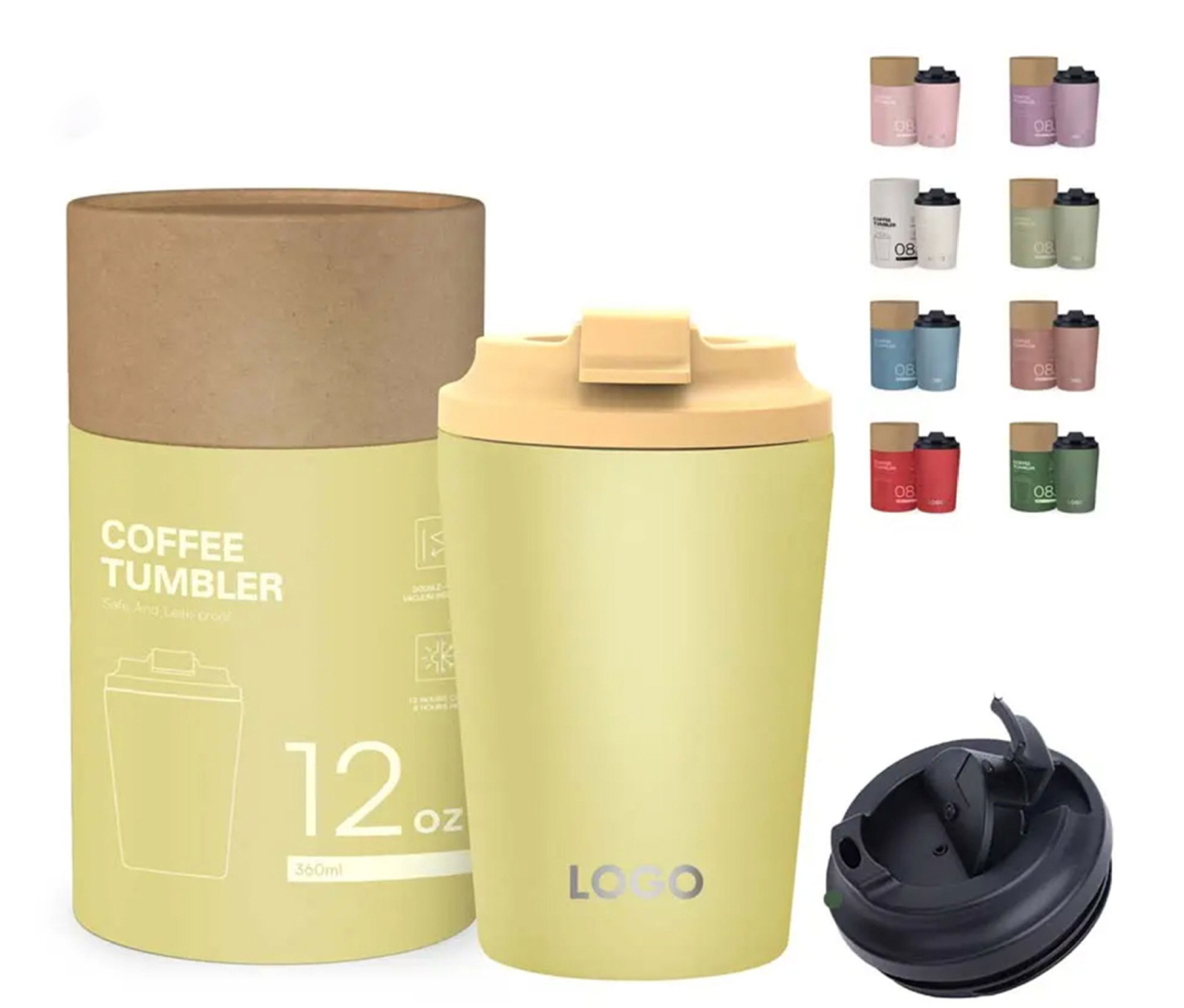 8oz Stainless Steel Vacuum Insulated Tumbler