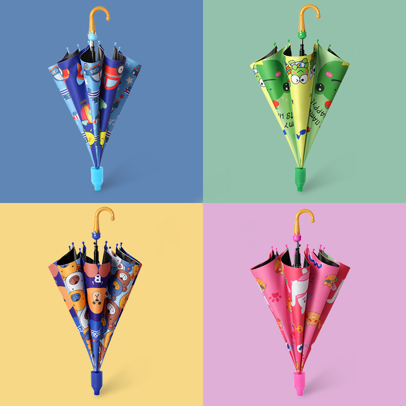 Cartoon Long Handle Umbrella