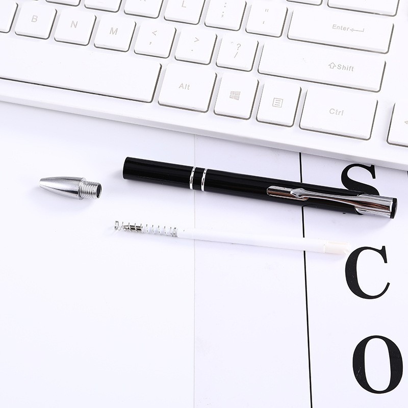 Click-Action Metal Ballpoint Pen