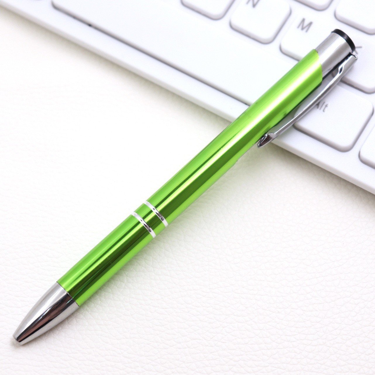 Click-Action Metal Ballpoint Pen