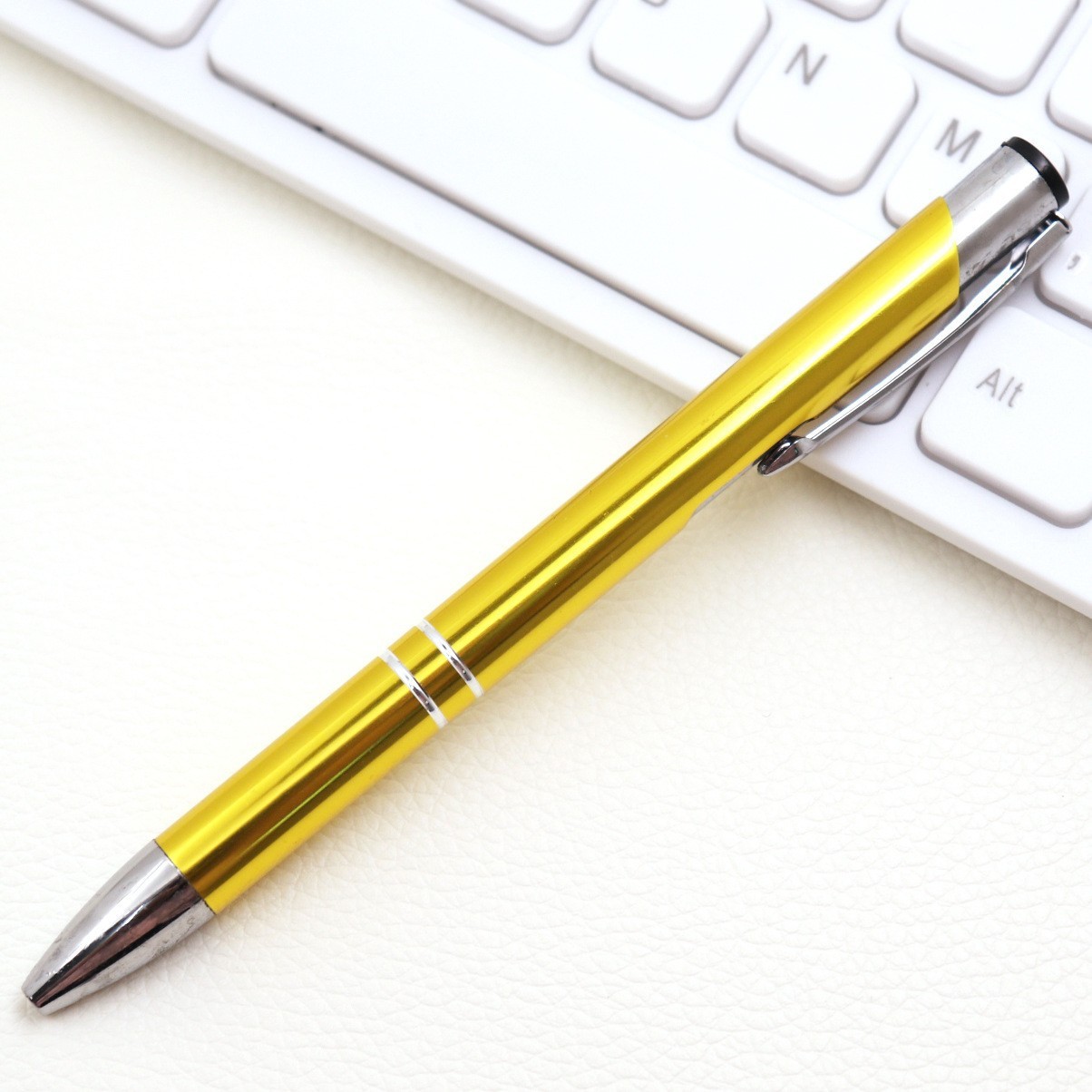 Click-Action Metal Ballpoint Pen