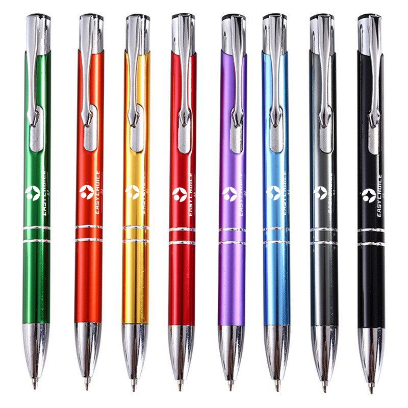 Click-Action Metal Ballpoint Pen