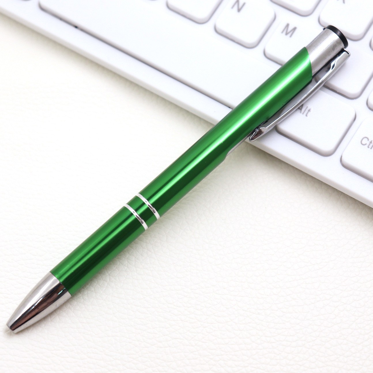 Click-Action Metal Ballpoint Pen