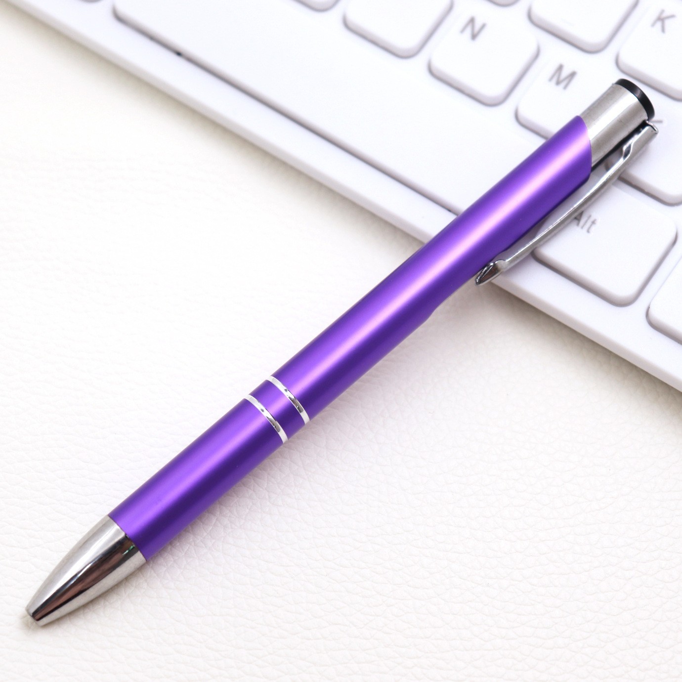 Click-Action Metal Ballpoint Pen