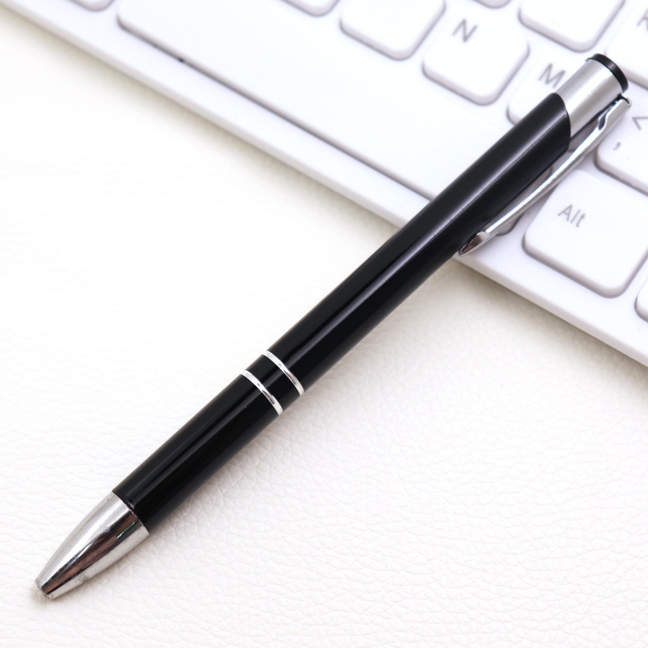 Click-Action Metal Ballpoint Pen