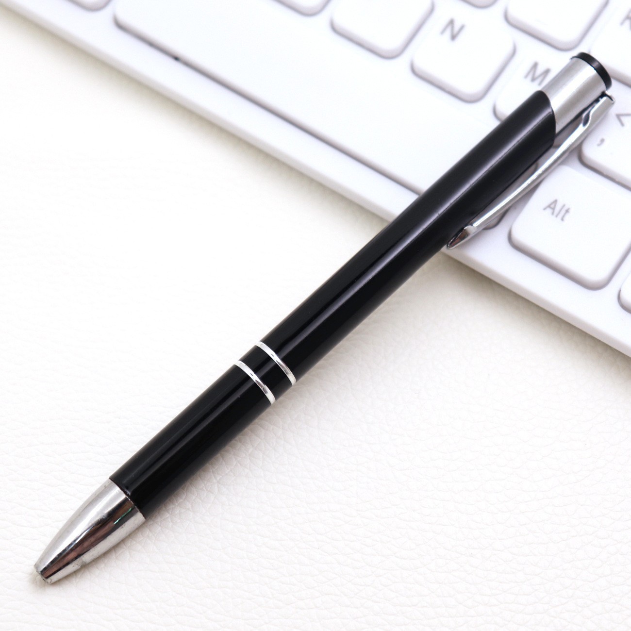 Click-Action Metal Ballpoint Pen