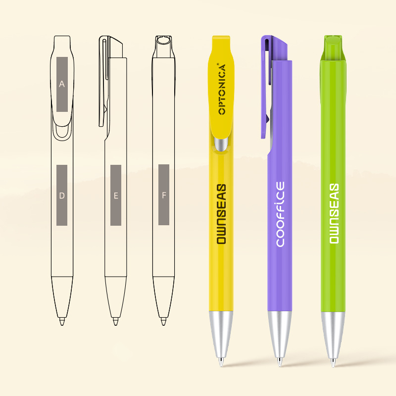 Plastic Click Ballpoint Pen