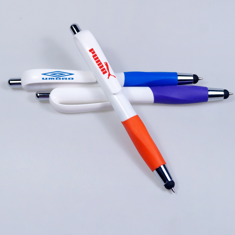 Plastic Stylus Ballpoint Pen