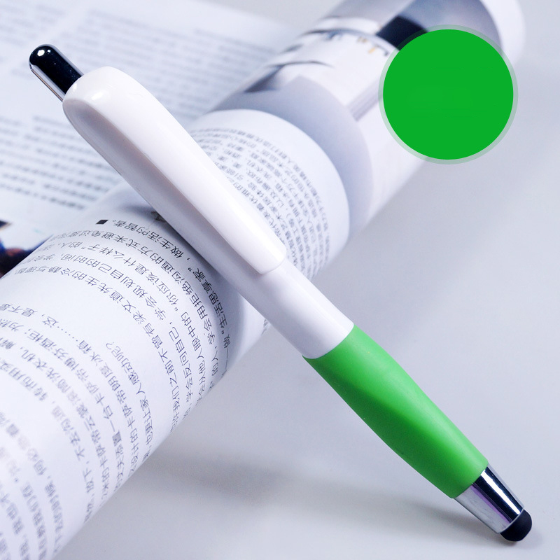 Plastic Stylus Ballpoint Pen