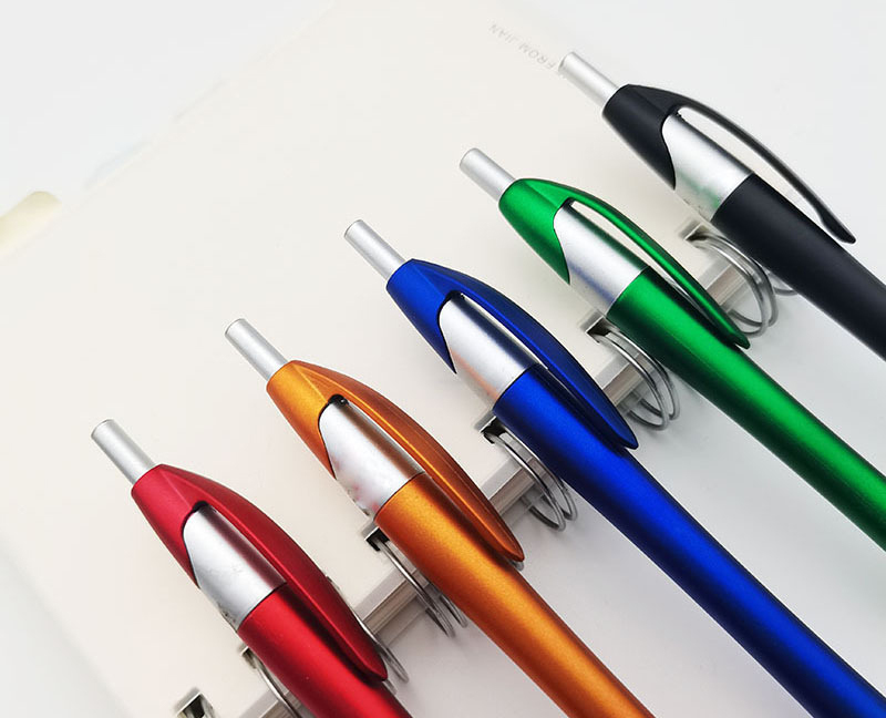 Plastic Click Stylus Ballpoint Pen