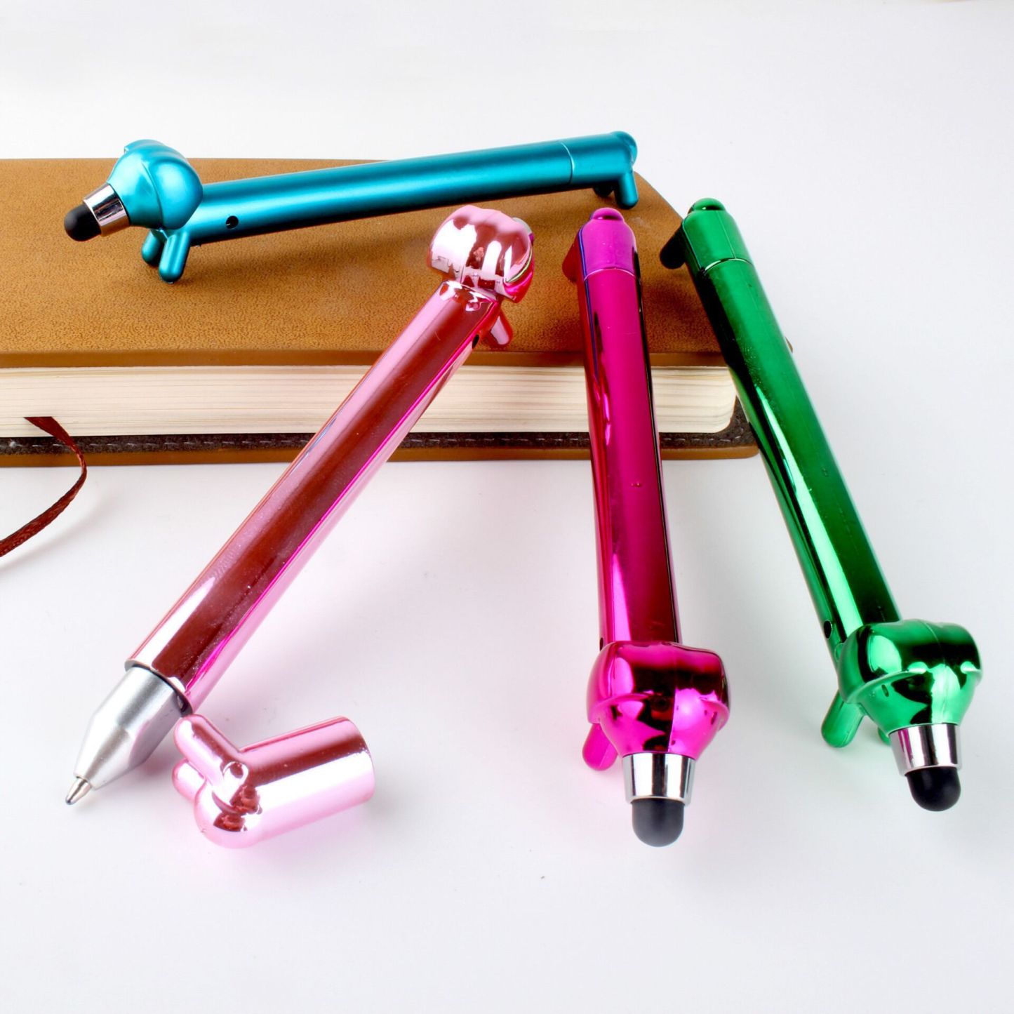 Puppy Plastic Stylus Ballpoint Pen