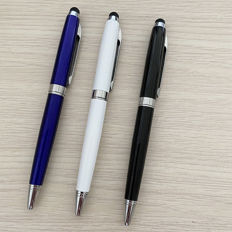 Metal Twist Stylus Ballpoint Pen