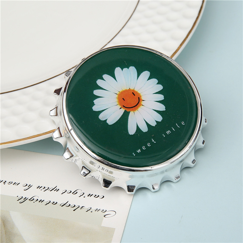 Bottle Cap Magnetic Fridge Magnet with Bottle Opener