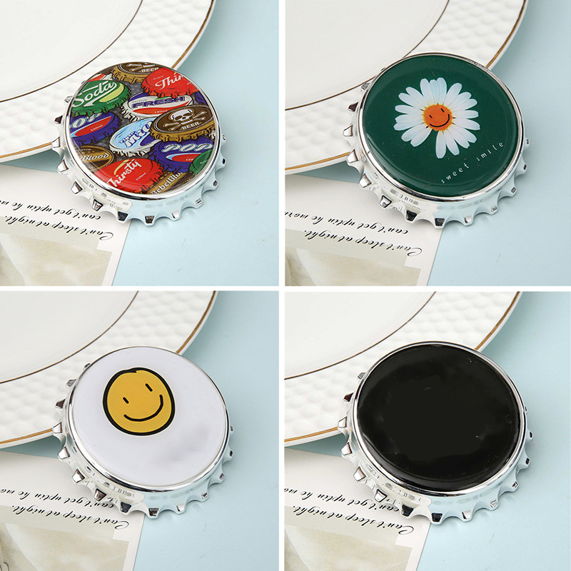 Bottle Cap Magnetic Fridge Magnet with Bottle Opener