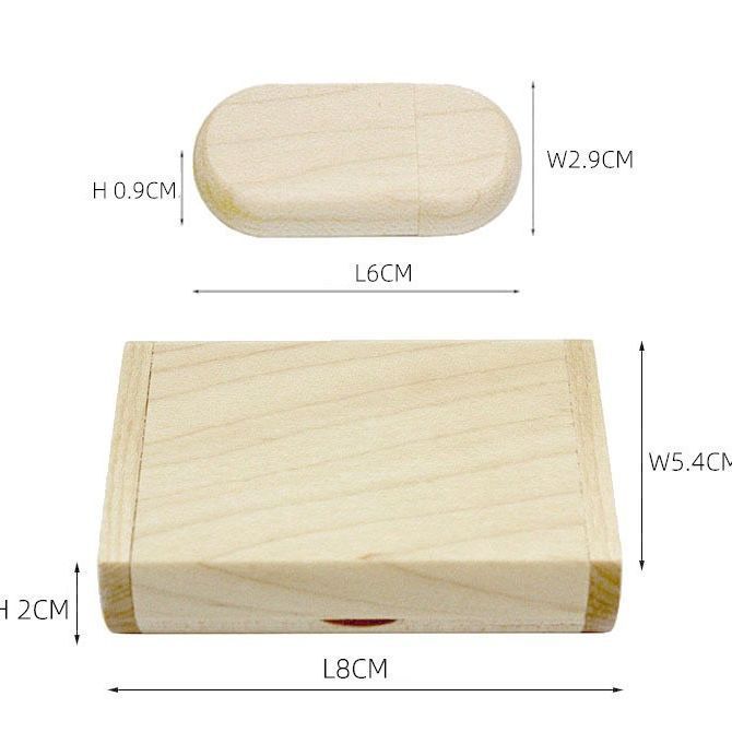 Wooden USB Drive