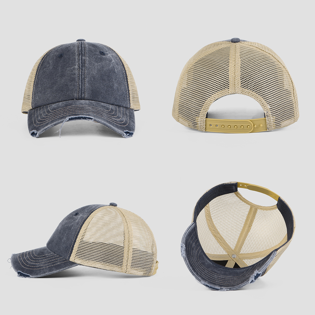6 Panel Mesh Trucker Cap
